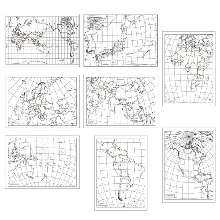 白地図セット 東京カートグラフィック