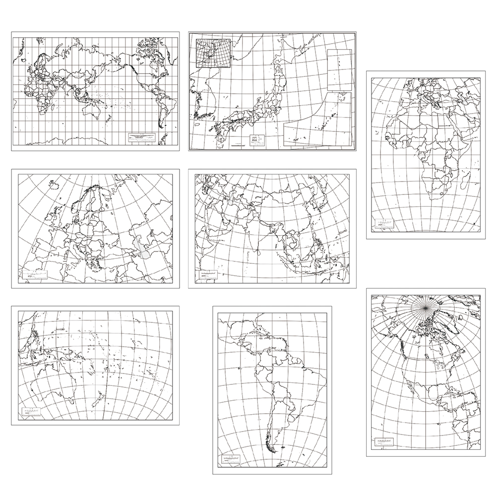 かきこみ式地図学習セット 東京カートグラフィック かきこみ式地図学習セット 東京カートグラフィック
