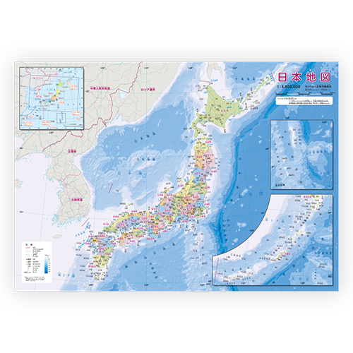 日本地図 東京カートグラフィック