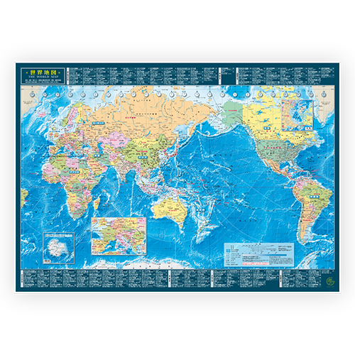 世界地図 A2 東京カートグラフィック