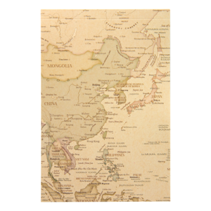 大人かわいい世界地図柄ステーショナリー 東京カートグラフィック
